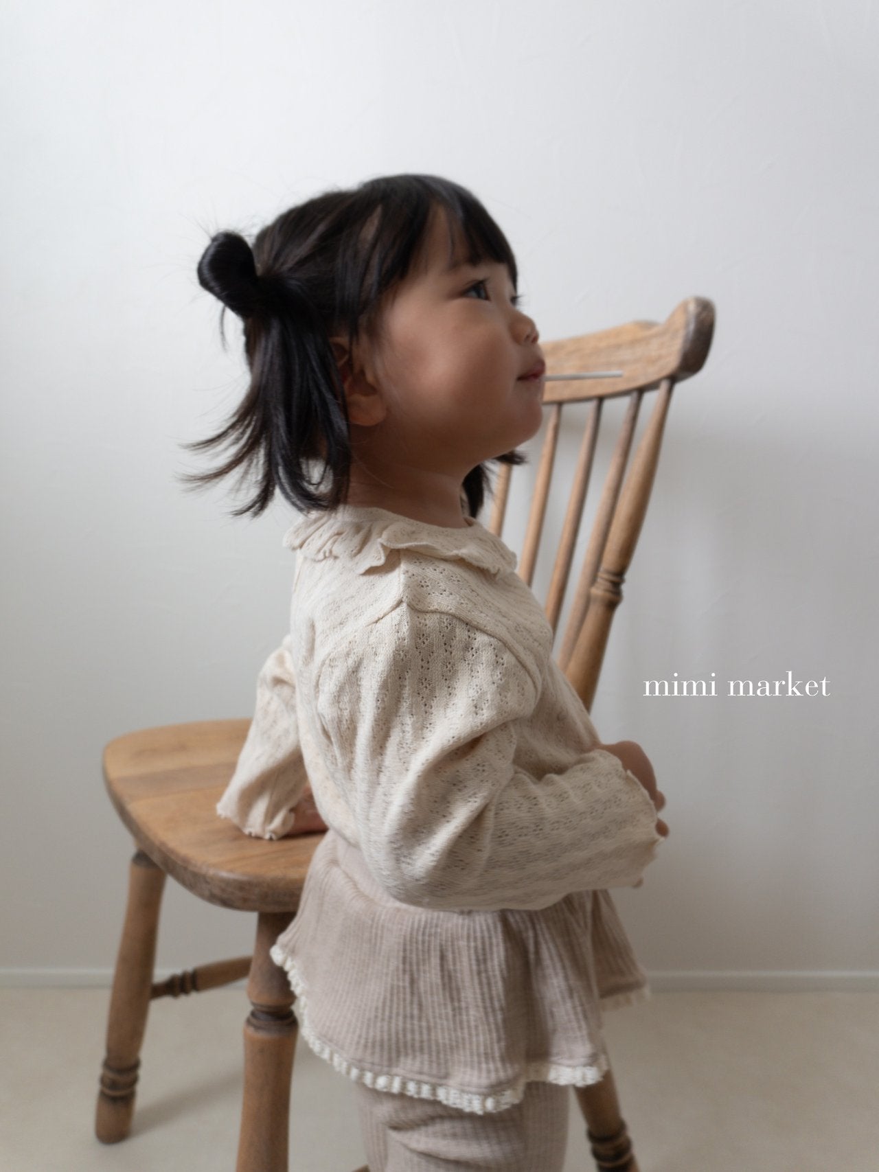 ［mimi market］Elle collar tops