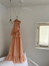 ［Anne shirley］Lilly smock rompers