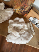 ［marron］Mini lace bear cape