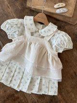 ［Anne shirley］Valenti pleats mini one-piece