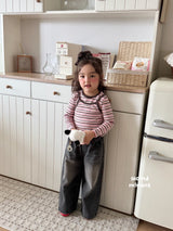 ［second moment］Barbie stripe frill tops