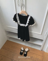 [monbebe] Anna velvet one-piece(kids)