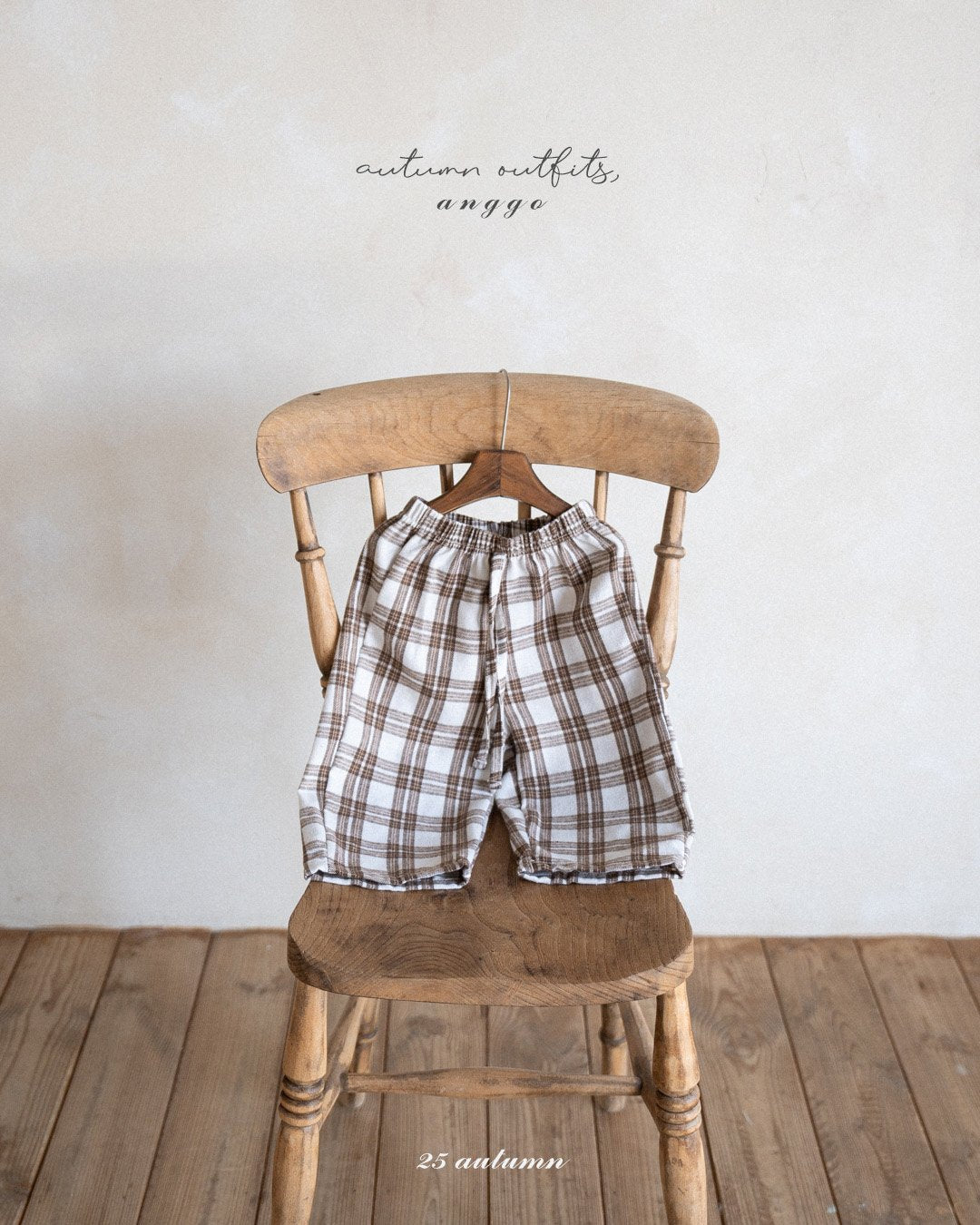 ［anggo］Chex pants