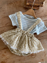［Anne shirley］Candy stripe tee