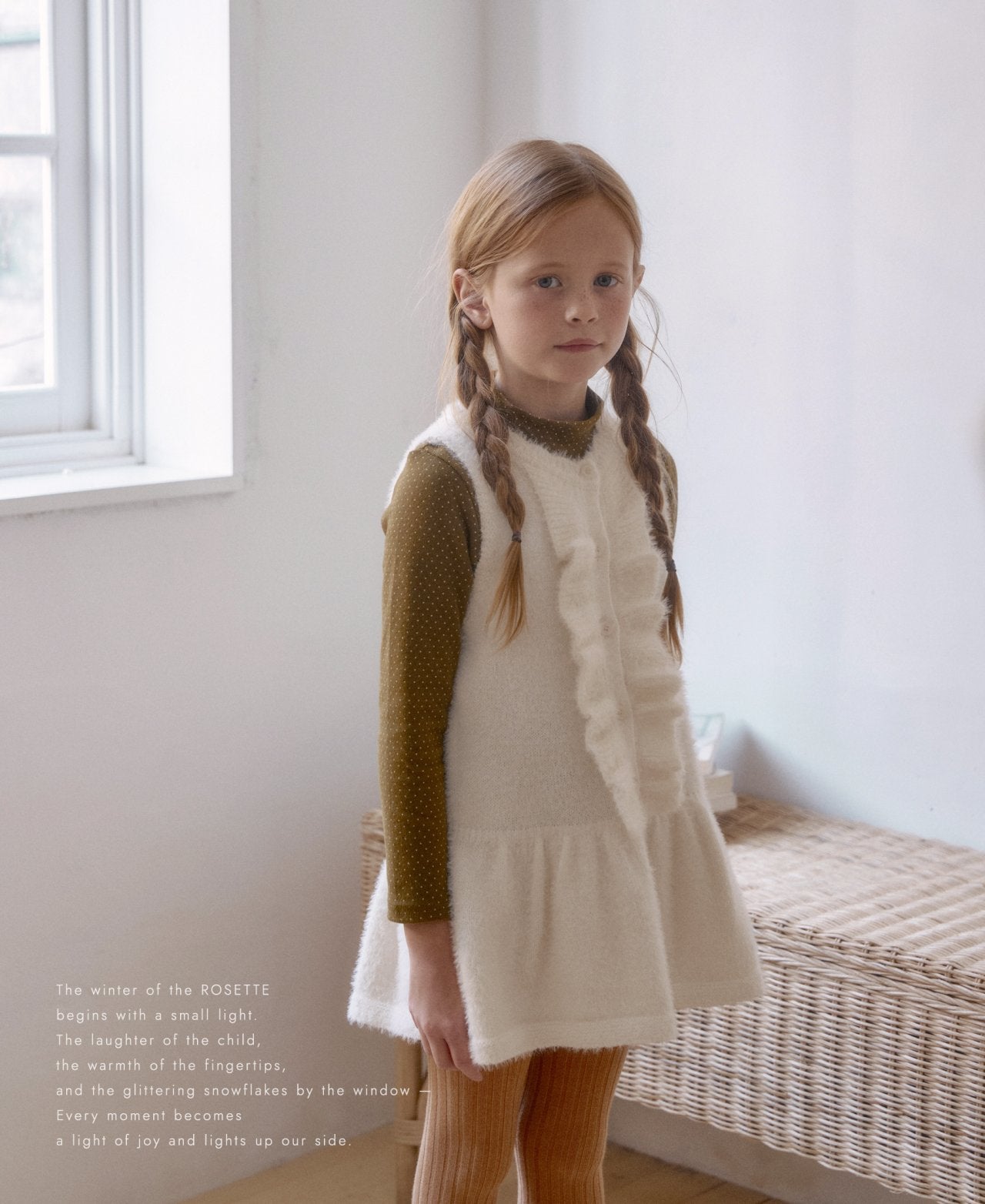 ［ROSETTE］Roa knit one-piece