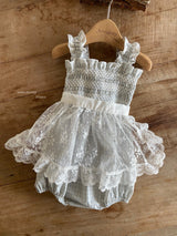 ［Anne shirley］Lilly smock rompers