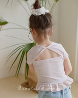 ［Bonaloi］Vivienne twist tee