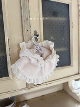 ［marron］Mini lace bear cape