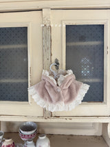 ［marron］Mini lace bear cape