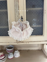 ［marron］Mini lace bear cape