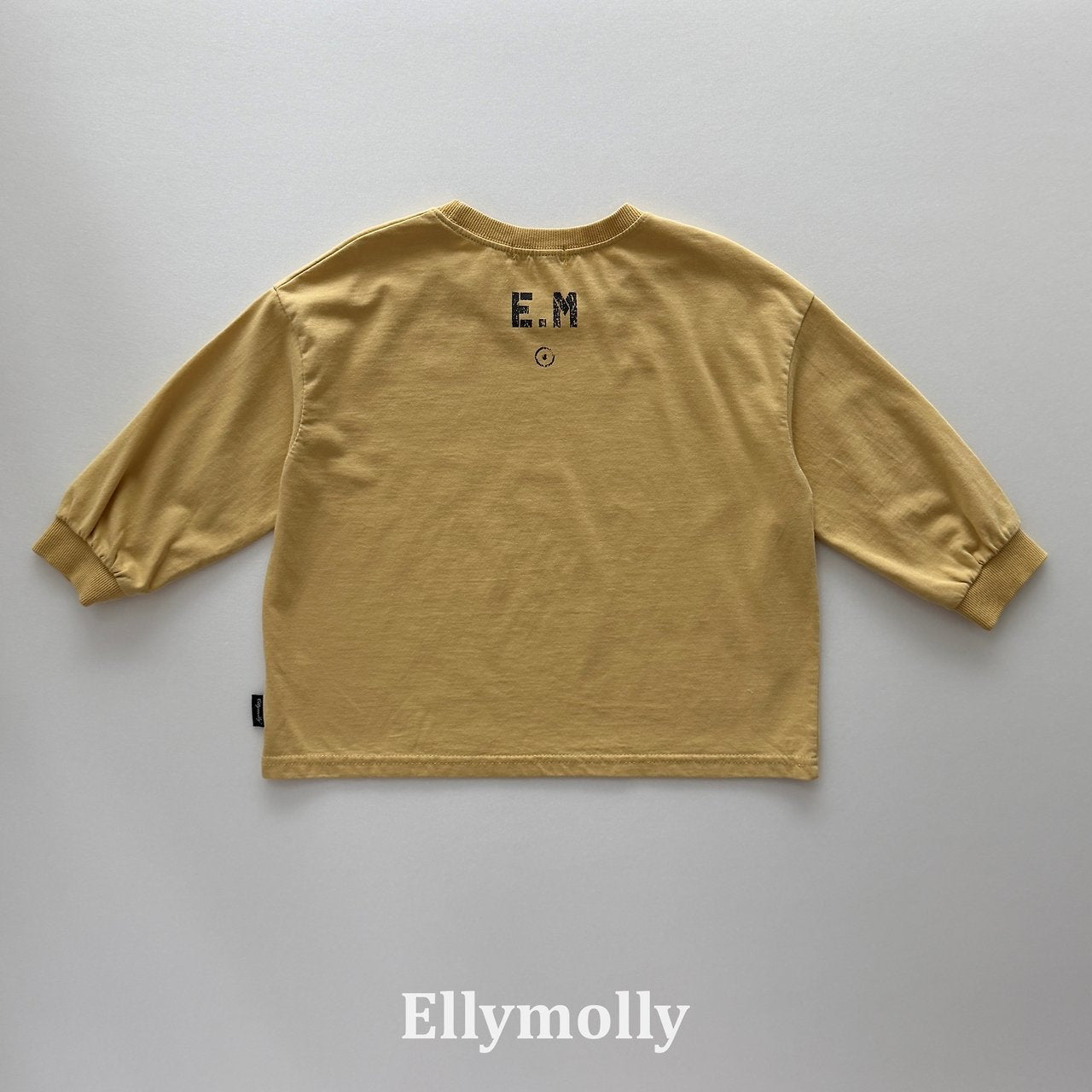 ［ELLY MOLLY］Crew boxy tee