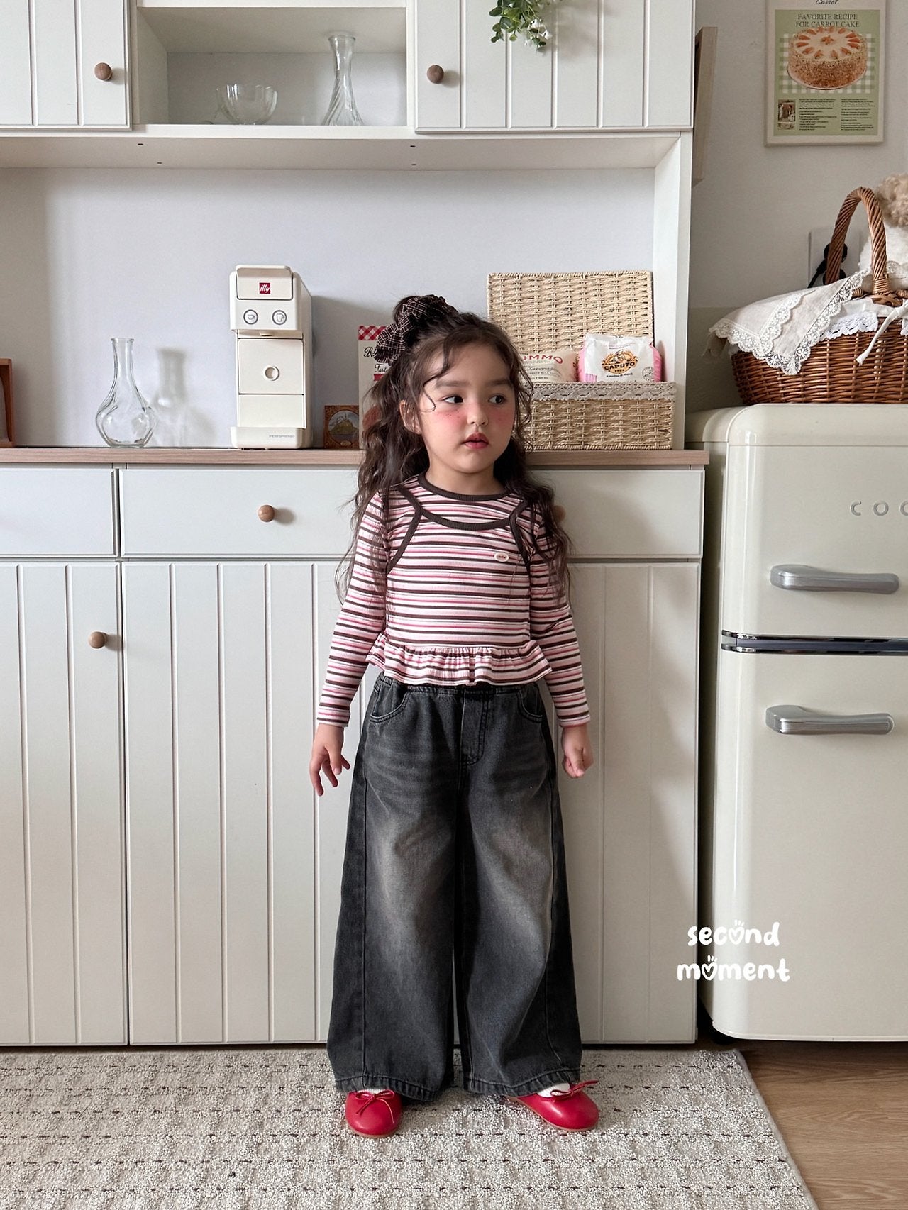 ［second moment］Muse denim pants