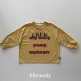 ［ELLY MOLLY］Crew boxy tee