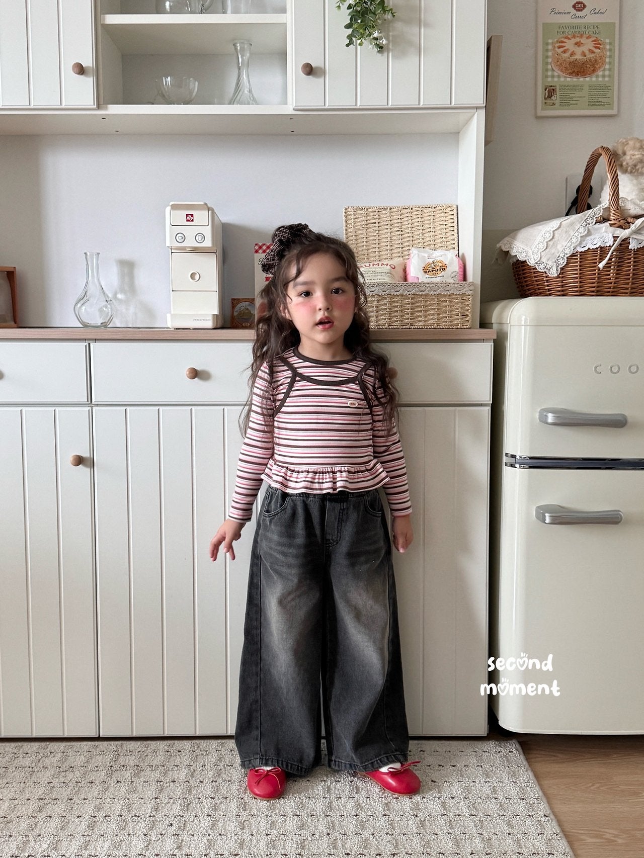 ［second moment］Muse denim pants