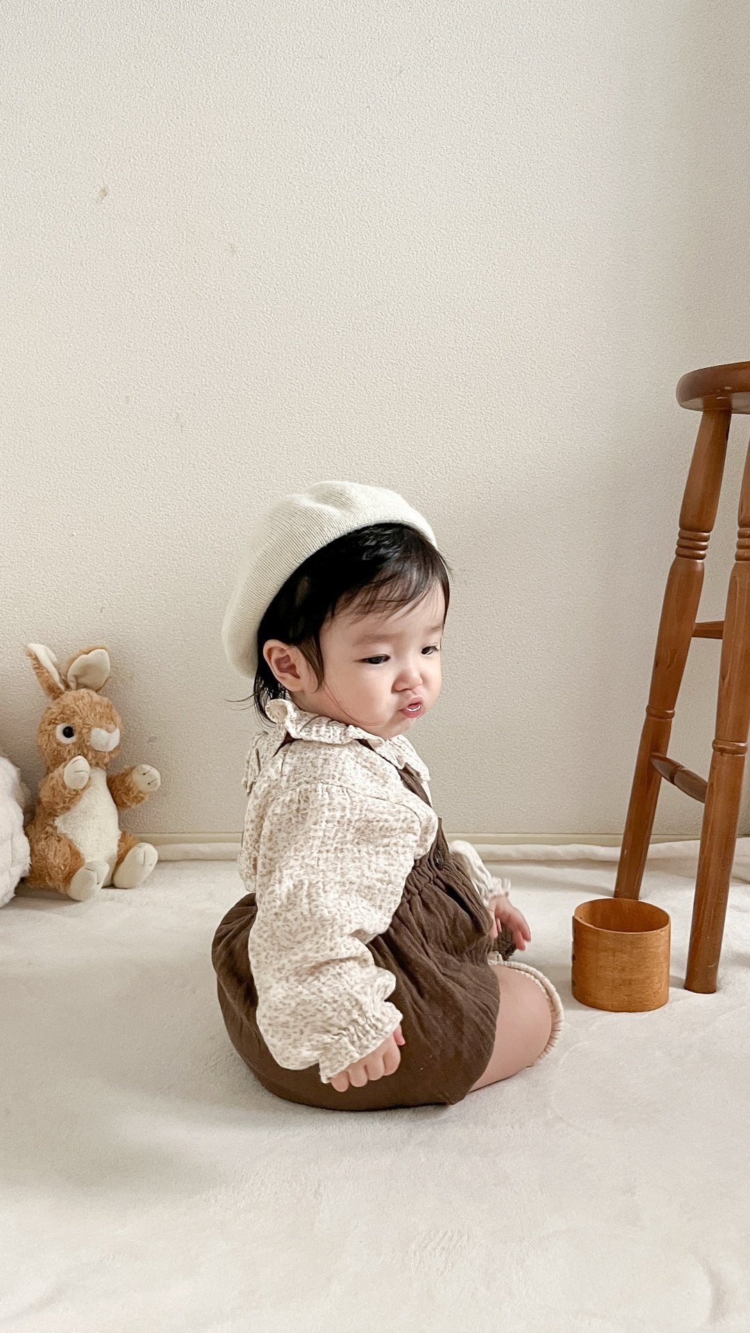［mimi market］Flour color blouse