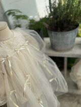 ［marron］Ribbon dress