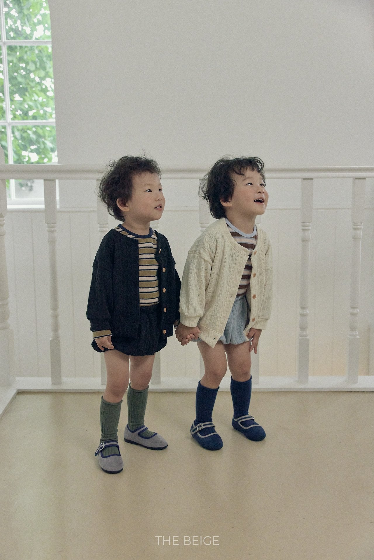 ［The beige］Knit Cardigan