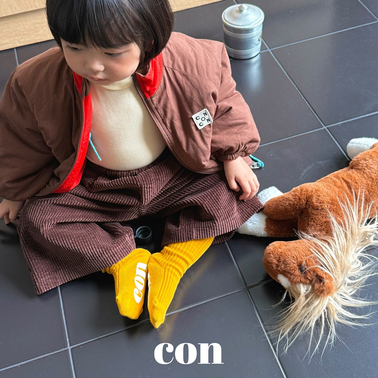 ［con］Soft corduroy pants