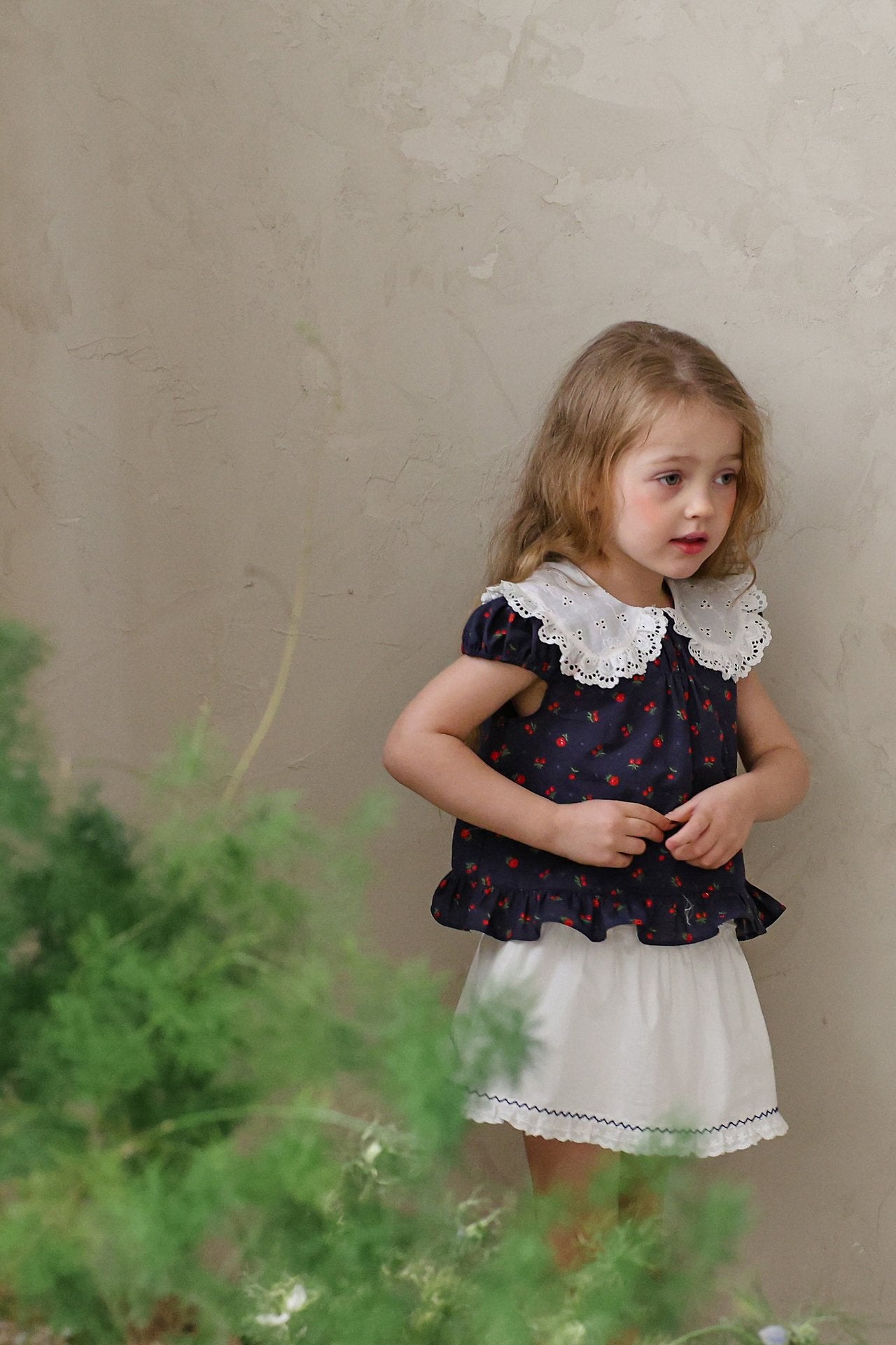 ［FLO］Bella collar blouse