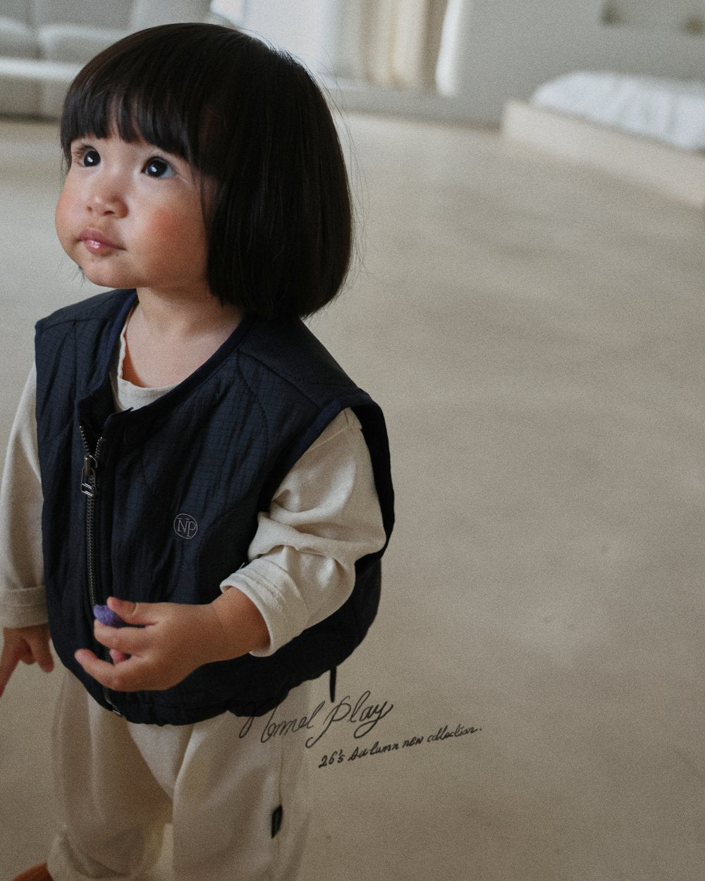［normalplay］Honey Crop Vest