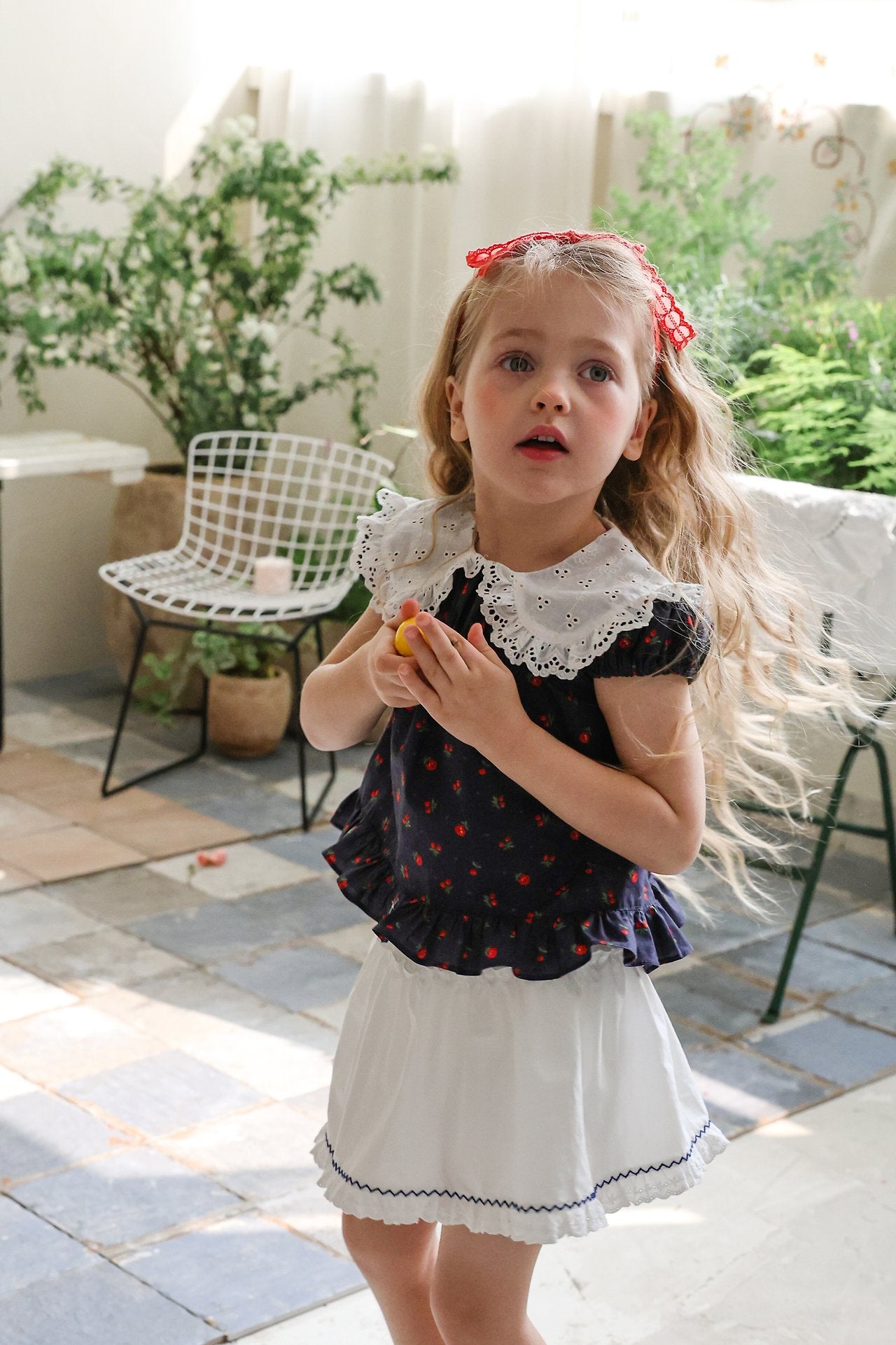 ［FLO］Bella collar blouse