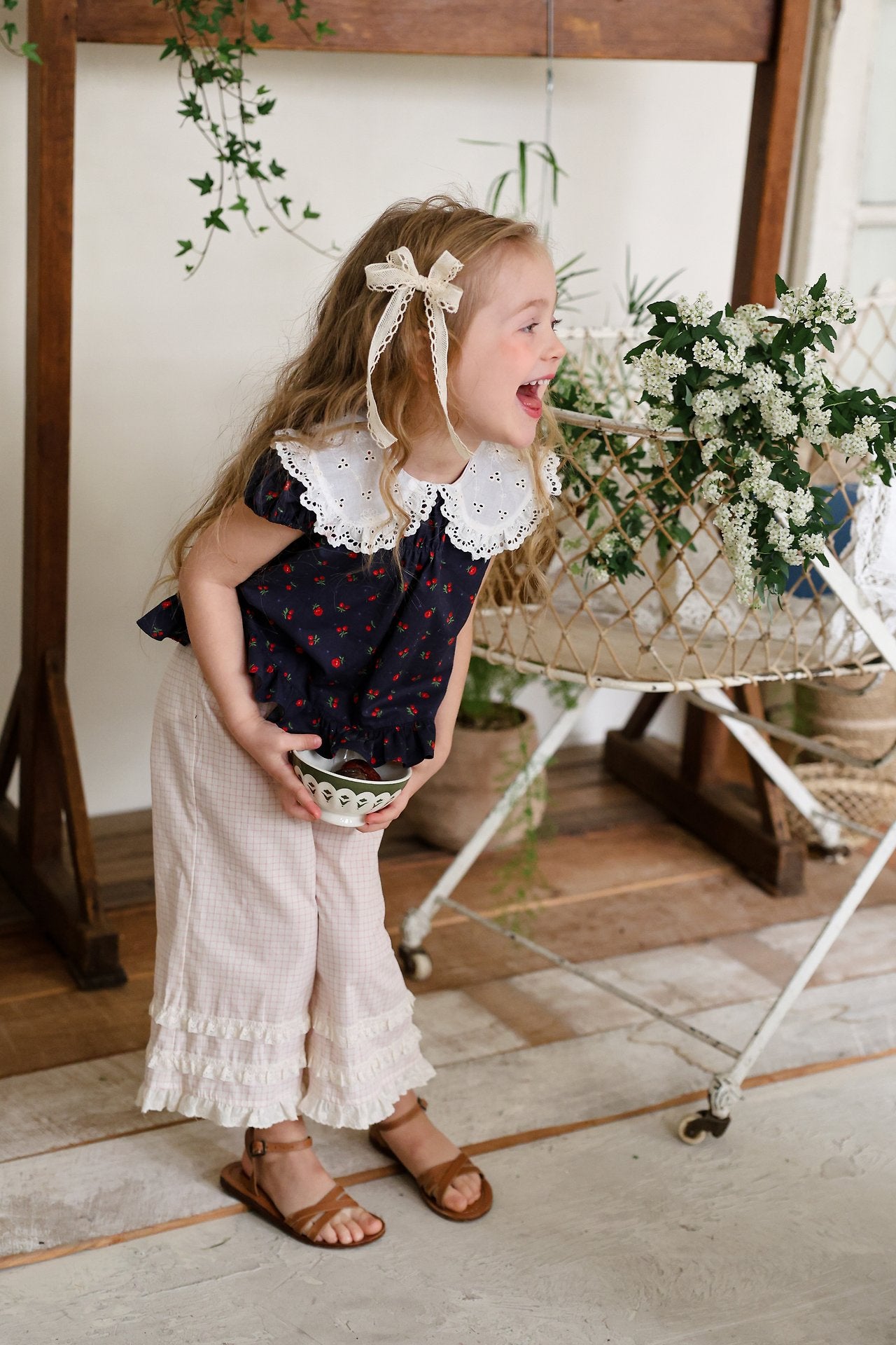 ［FLO］Bella collar blouse