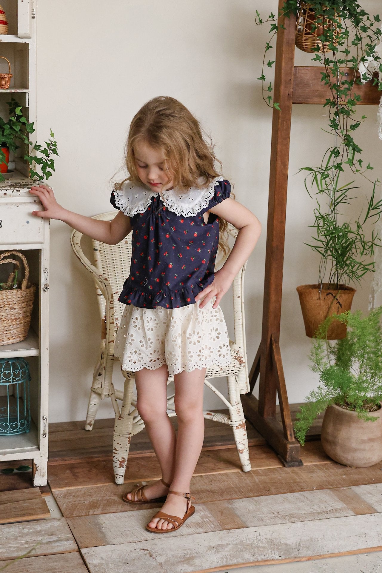 ［FLO］Bella collar blouse