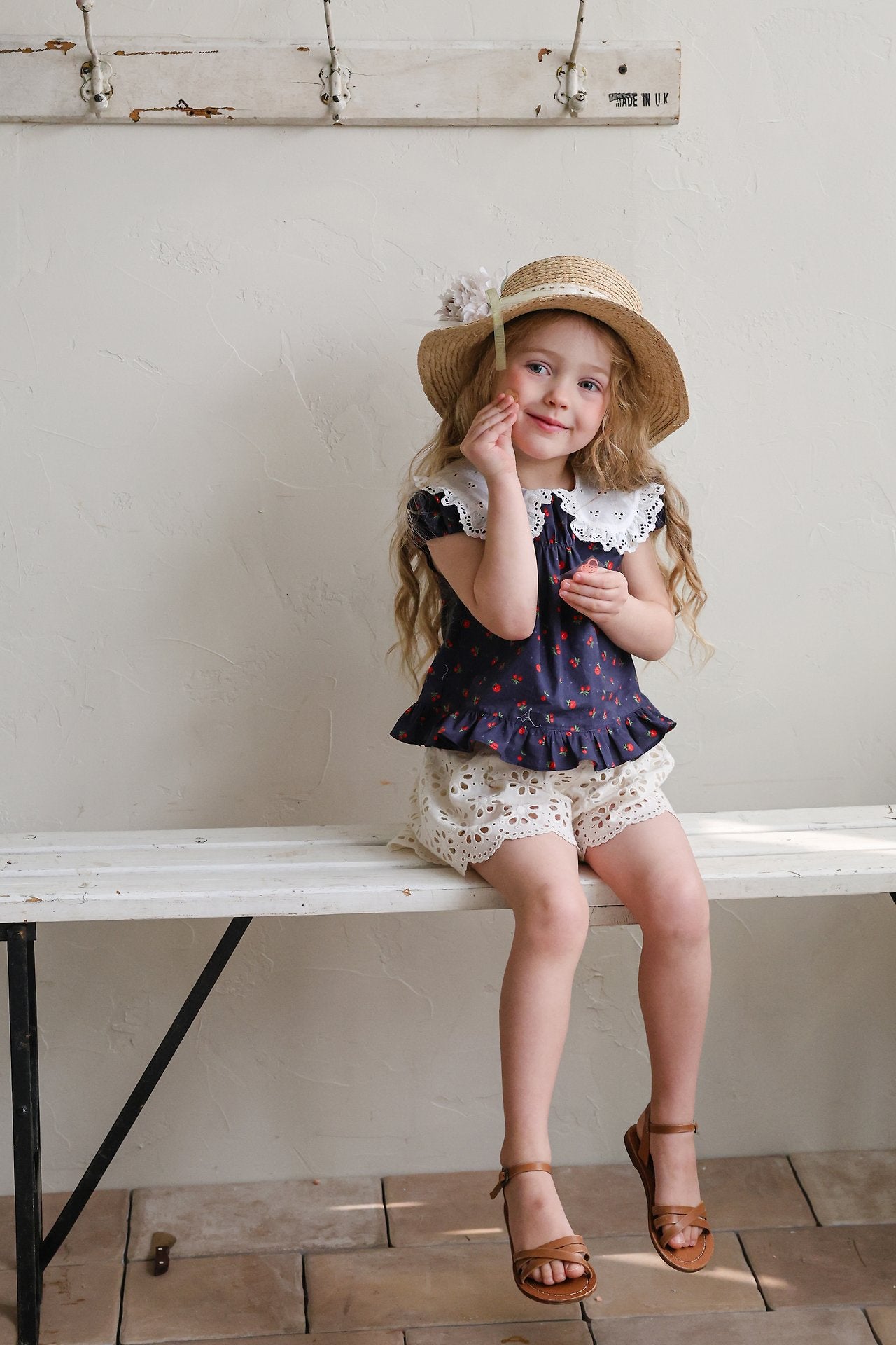 ［FLO］Bella collar blouse