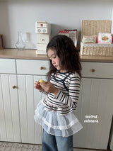 ［second moment］Lace wrap skirt