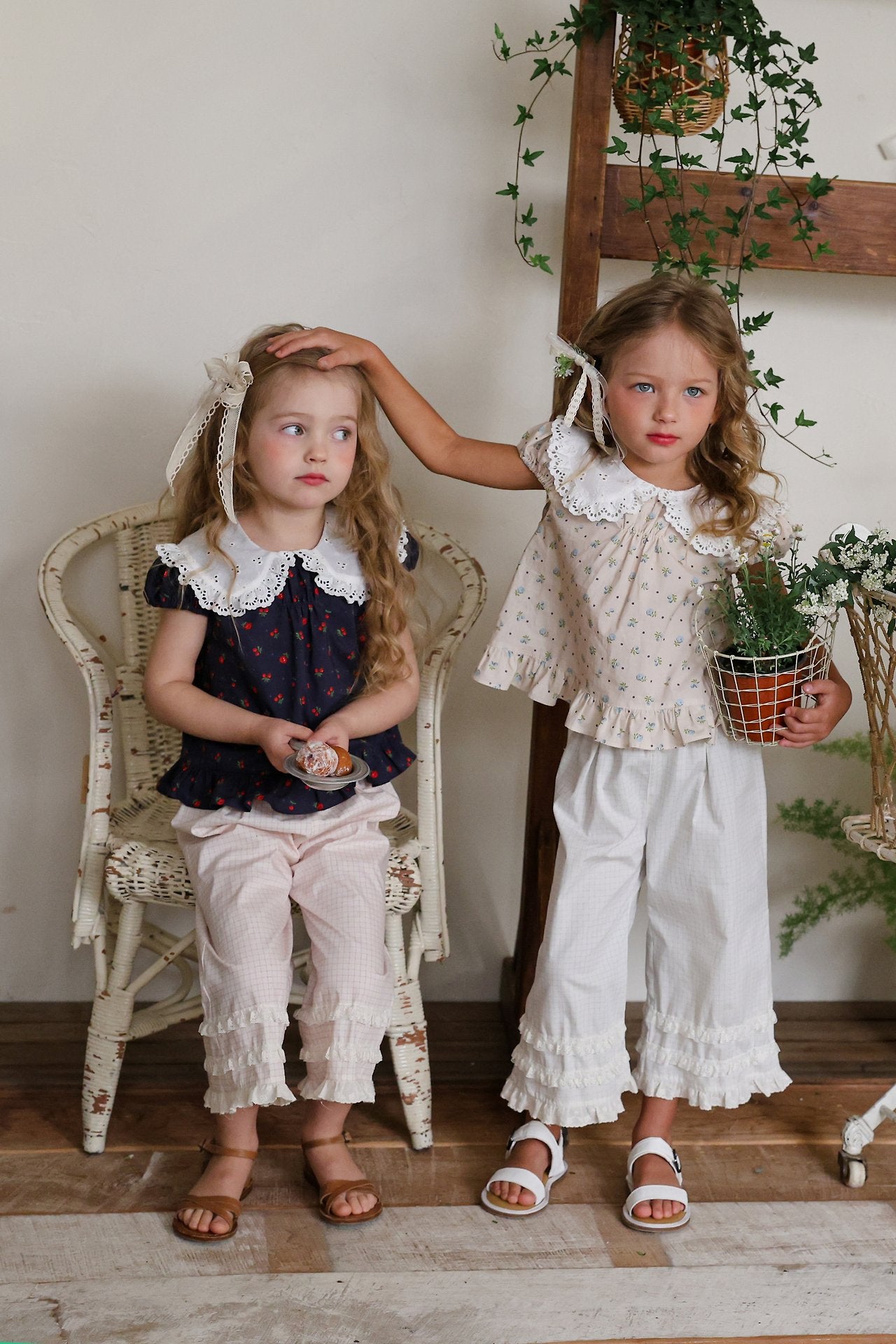 ［FLO］Bella collar blouse