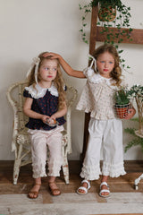 ［FLO］Bella collar blouse