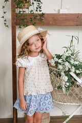 ［FLO］Bella collar blouse