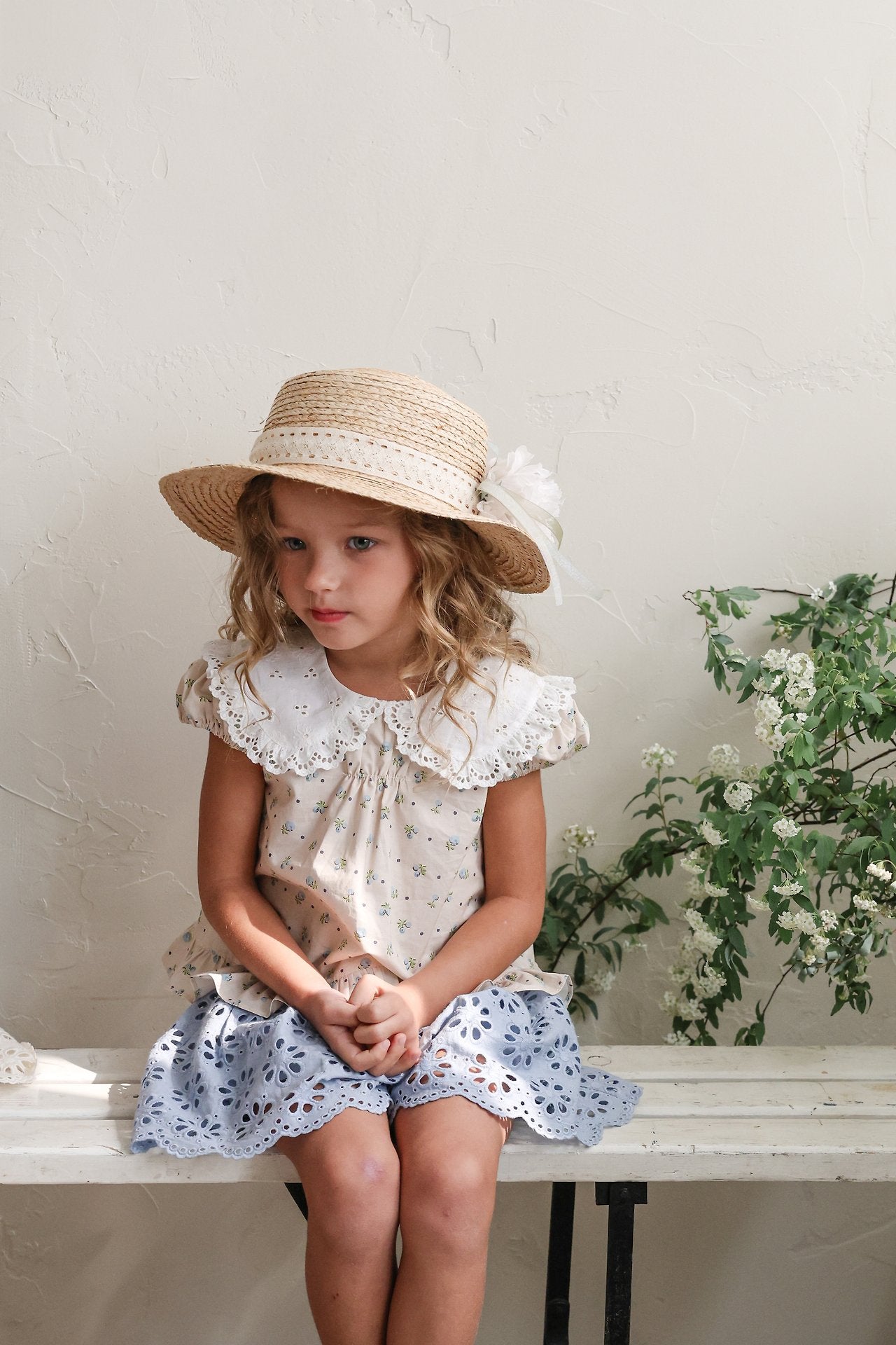 ［FLO］Bella collar blouse