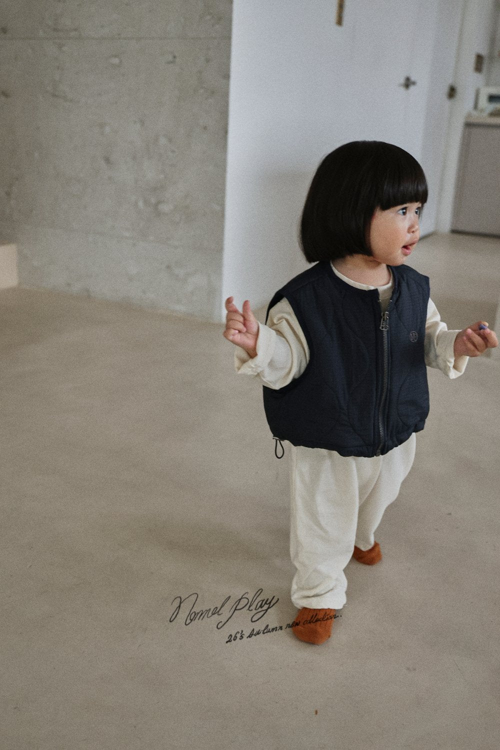 ［normalplay］Honey Crop Vest