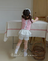 ［Bonaloi］2 way ribbon tee