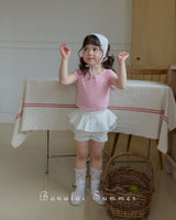 ［Bonaloi］2 way ribbon tee
