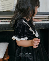 [monbebe] Anna velvet one-piece(kids)