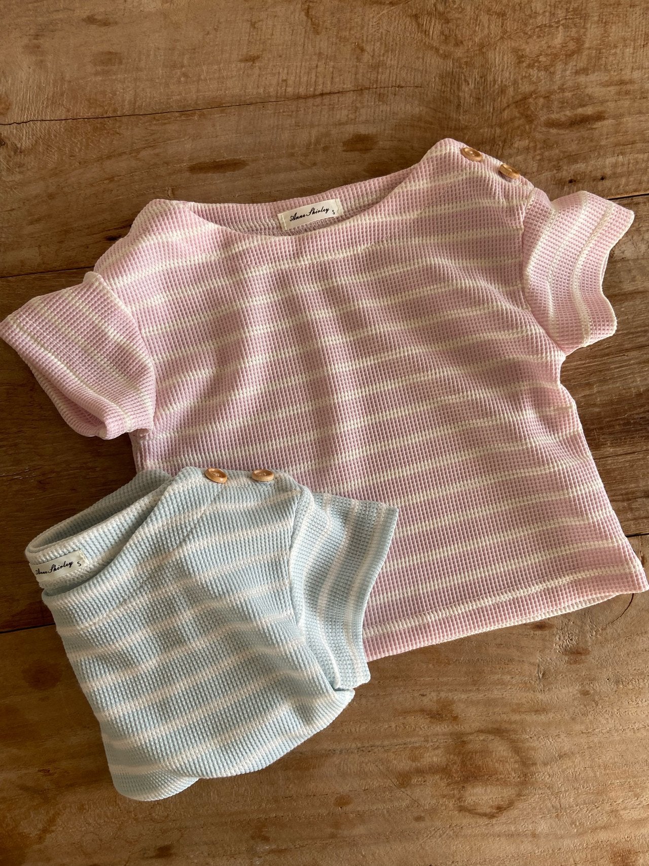 ［Anne shirley］Candy stripe tee