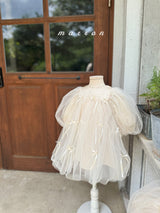 ［marron］Ribbon dress