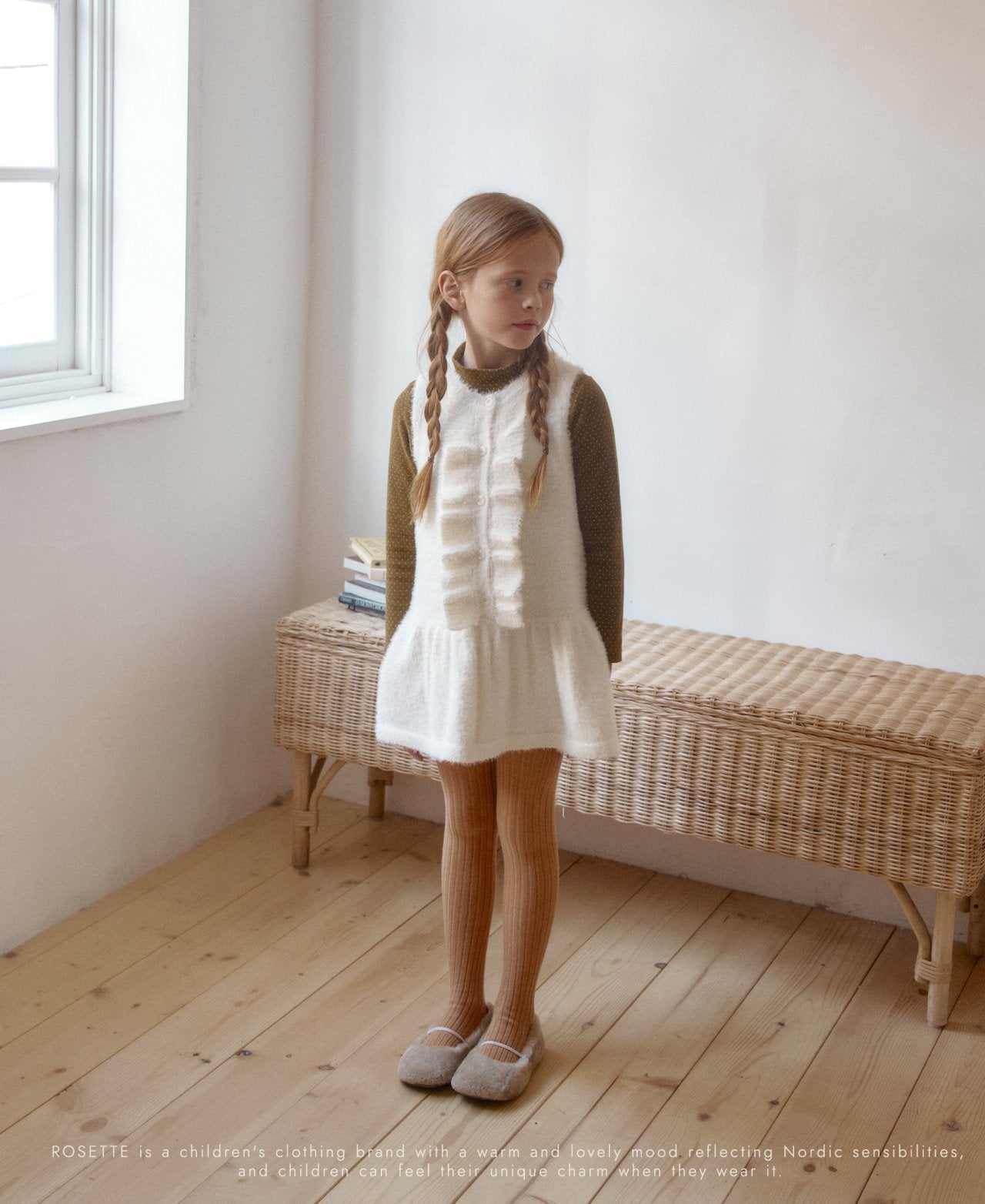 ［ROSETTE］Roa knit one-piece