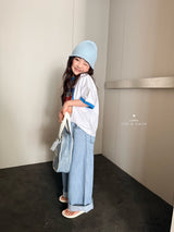 ［comma］Apple two tone tee