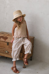［FLO］Derby flower lace pants