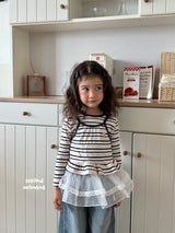 ［second moment］Lace wrap skirt