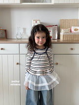 ［second moment］Lace wrap skirt