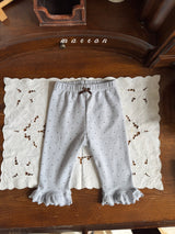 ［marron］Dot ribbon bebe set