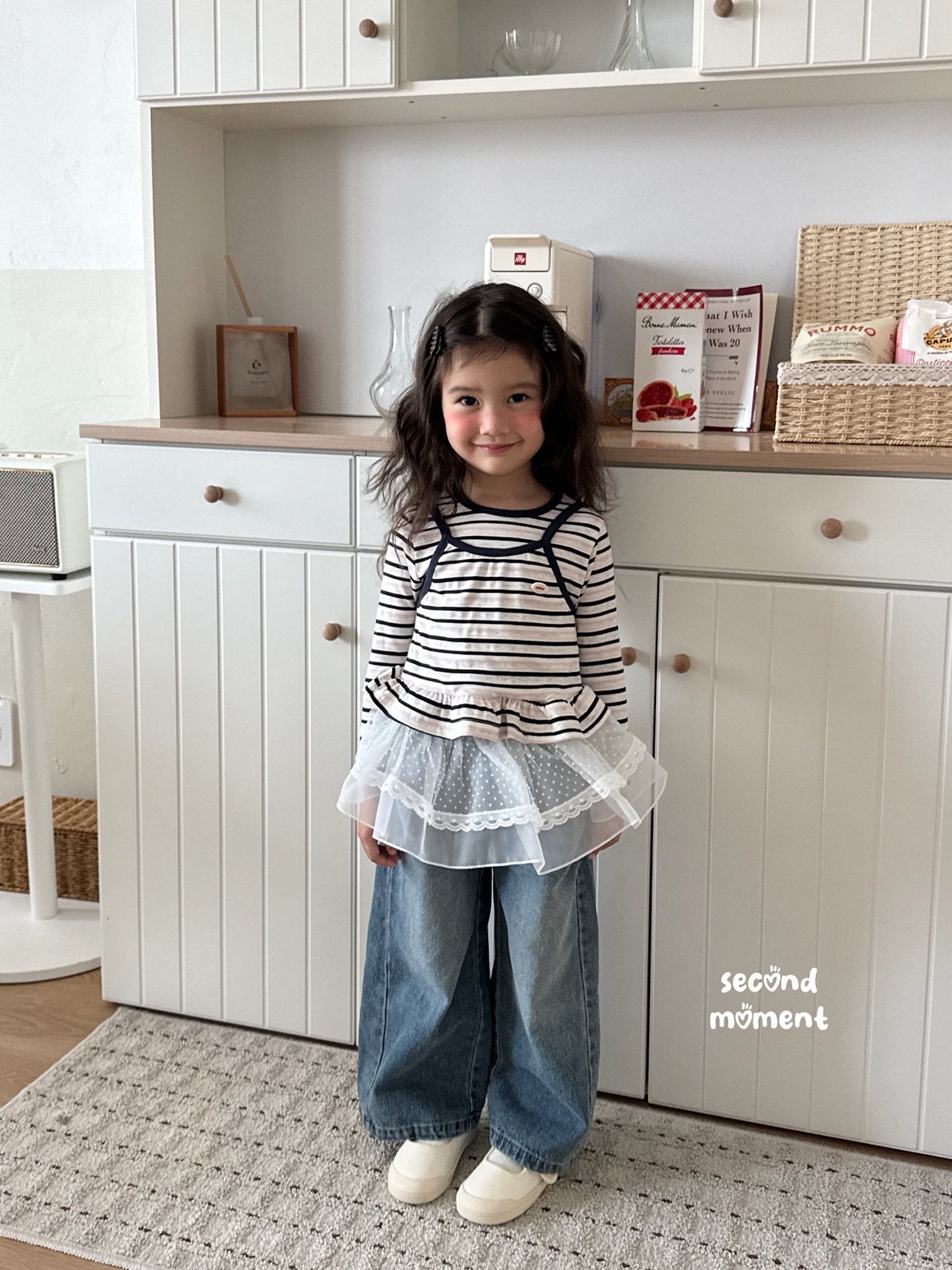 ［second moment］Lace wrap skirt