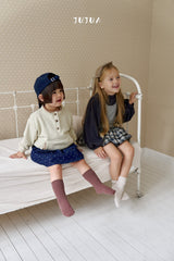 ［jujua］Dot pocket skirt