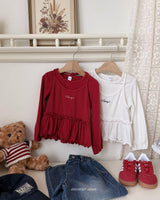 ［momo ann］Halter frill tee