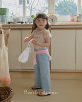 ［Bonaloi］Cool summer denim pants