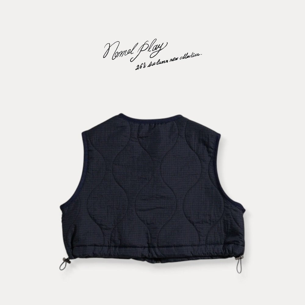 ［normalplay］Honey Crop Vest
